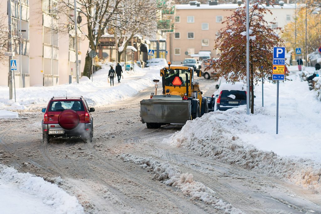 snow plow driver